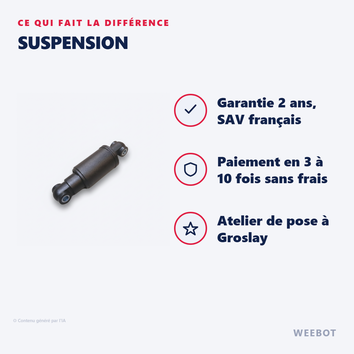 Suspension : les points forts