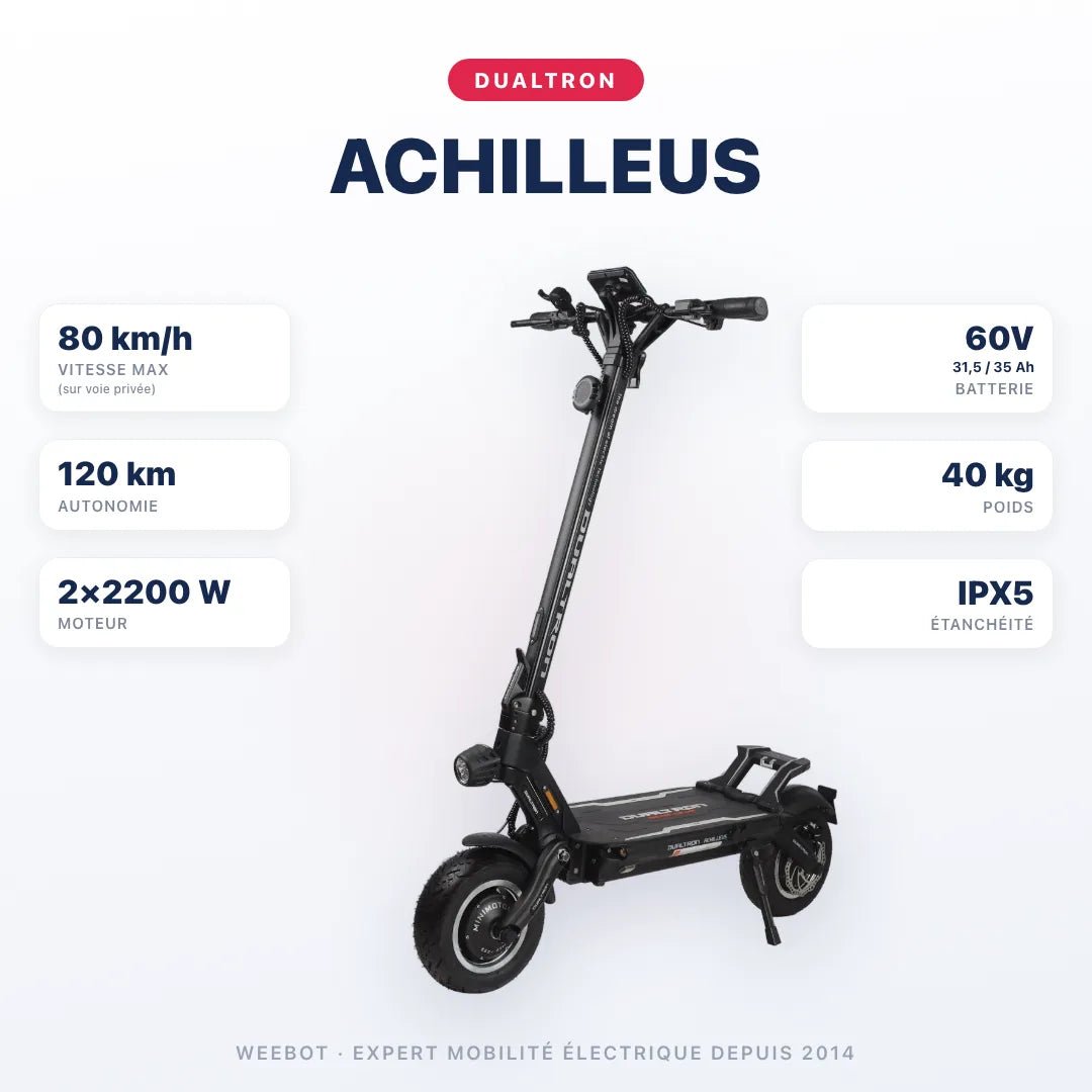 Trottinette Électrique Dualtron Achilleus - Weebot