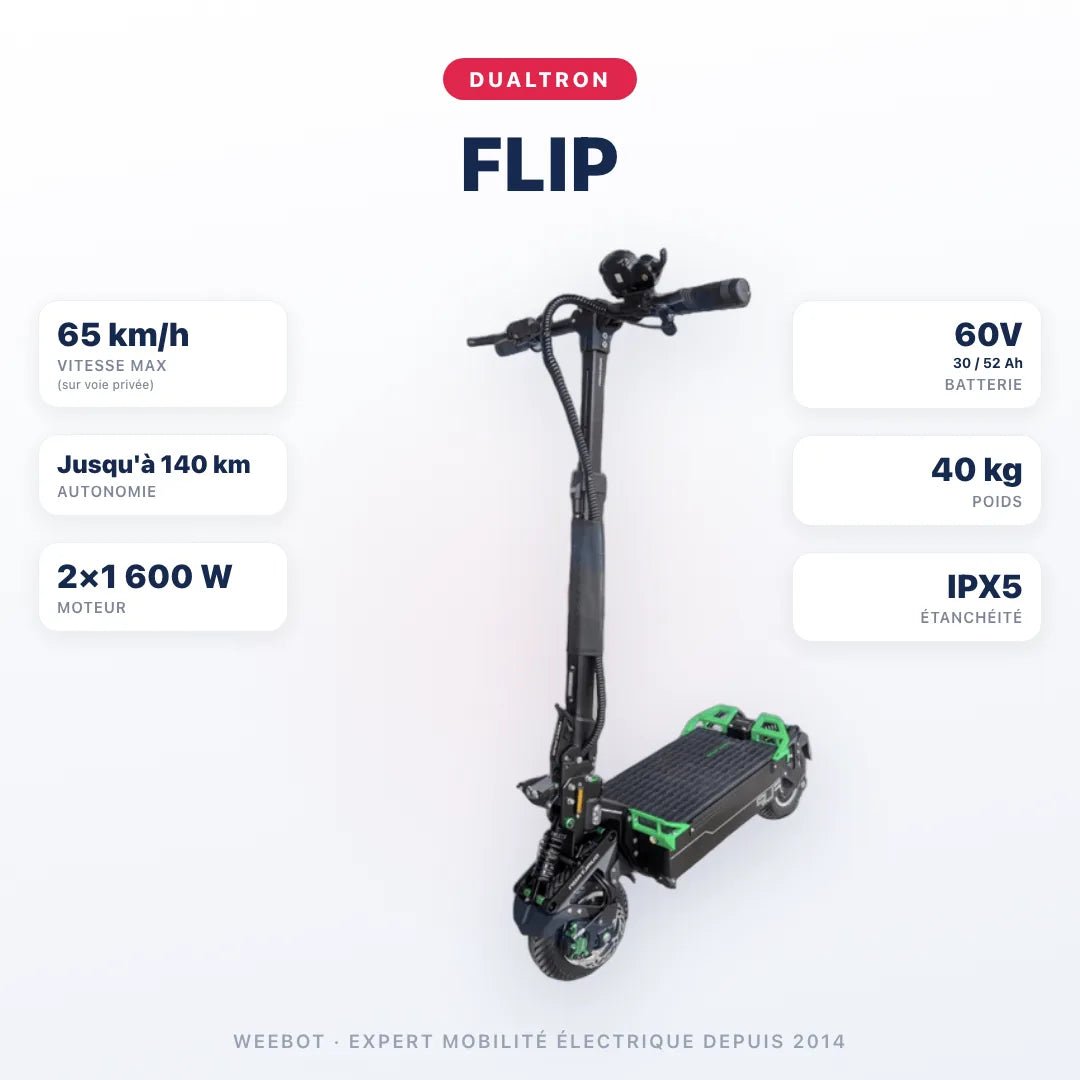 Trottinette Électrique Dualtron Flip - Weebot