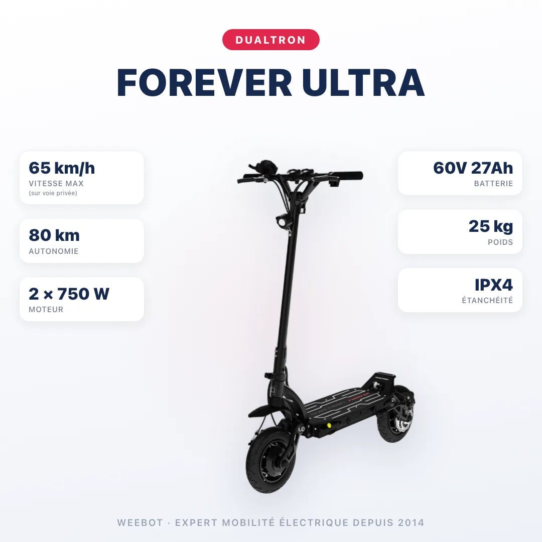 Trottinette Électrique Dualtron Forever Ultra - Weebot