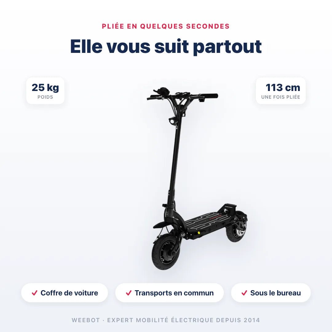 Trottinette Électrique Dualtron Forever Ultra - Weebot