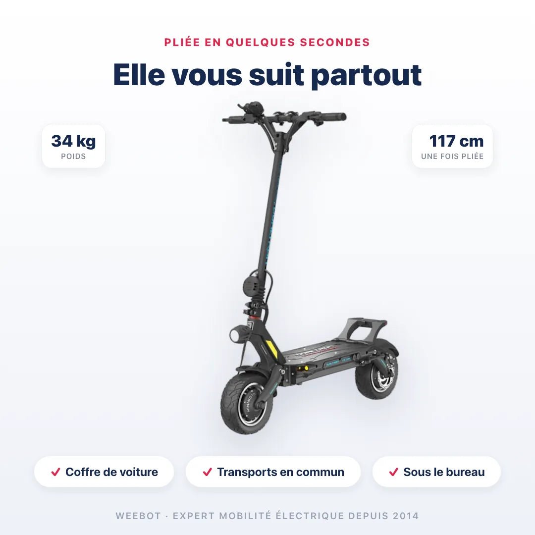 Trottinette Électrique Dualtron Victor Luxury Plus - Weebot