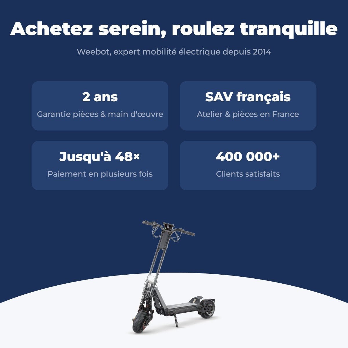 Trottinette Électrique Inmotion RS Jet - Weebot