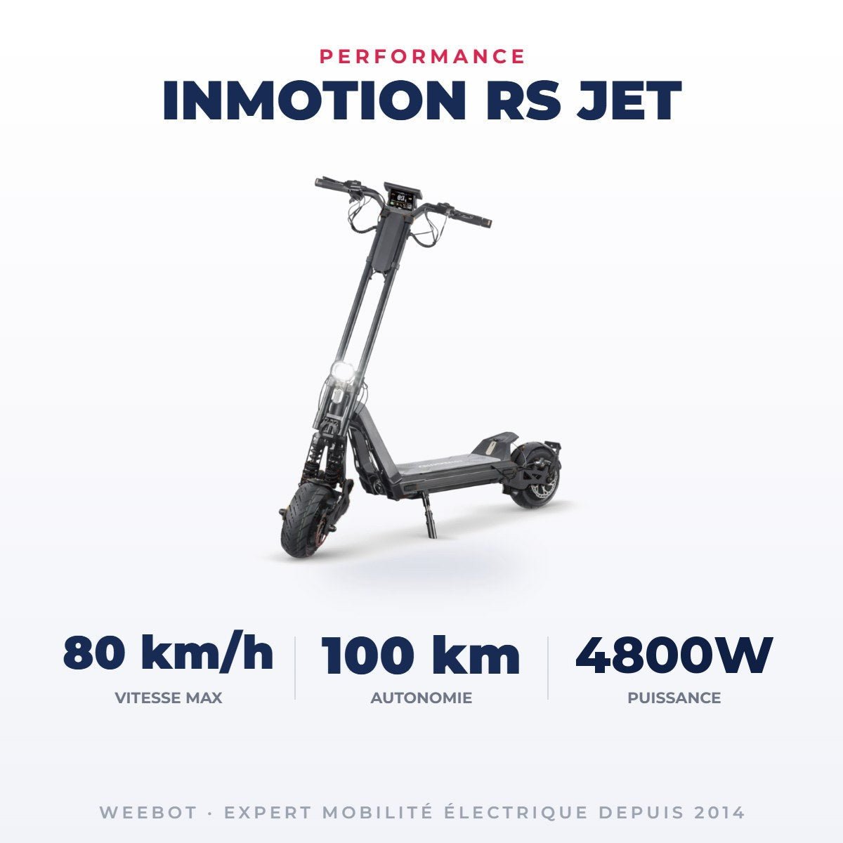Trottinette Électrique Inmotion RS Jet - Weebot