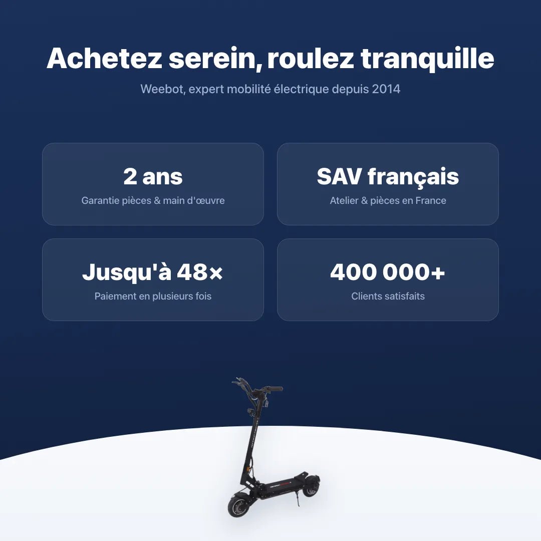 Trottinette Électrique Teverun Fighter Q - Weebot