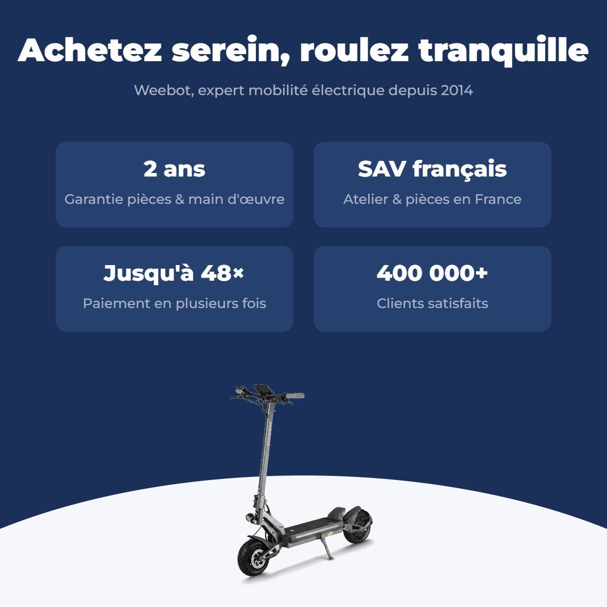 Trottinette Électrique Langfeite Cayman S - Weebot