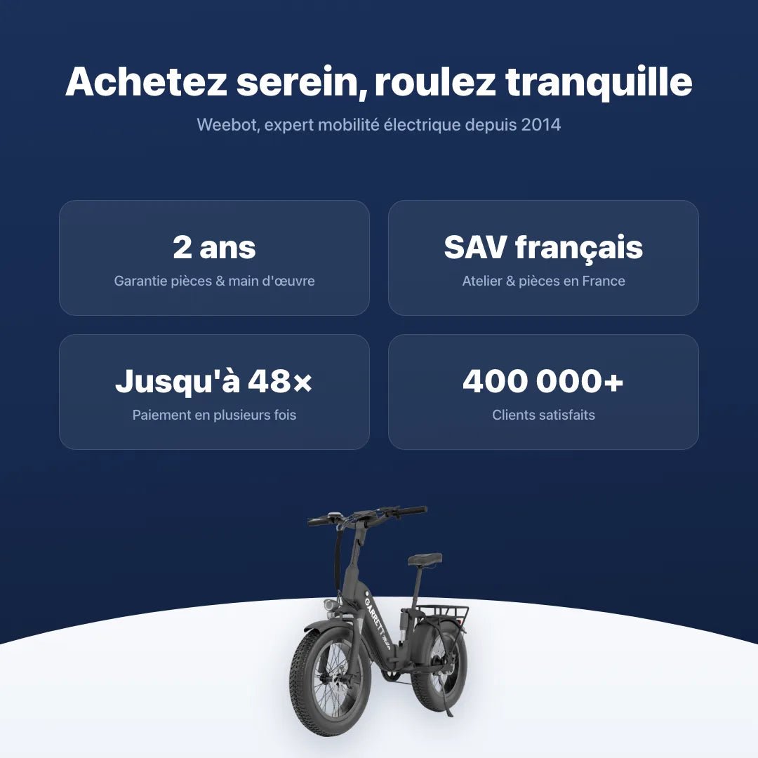 Vélo Électrique Pliant Cargo Garrett Miller Horizon - Weebot