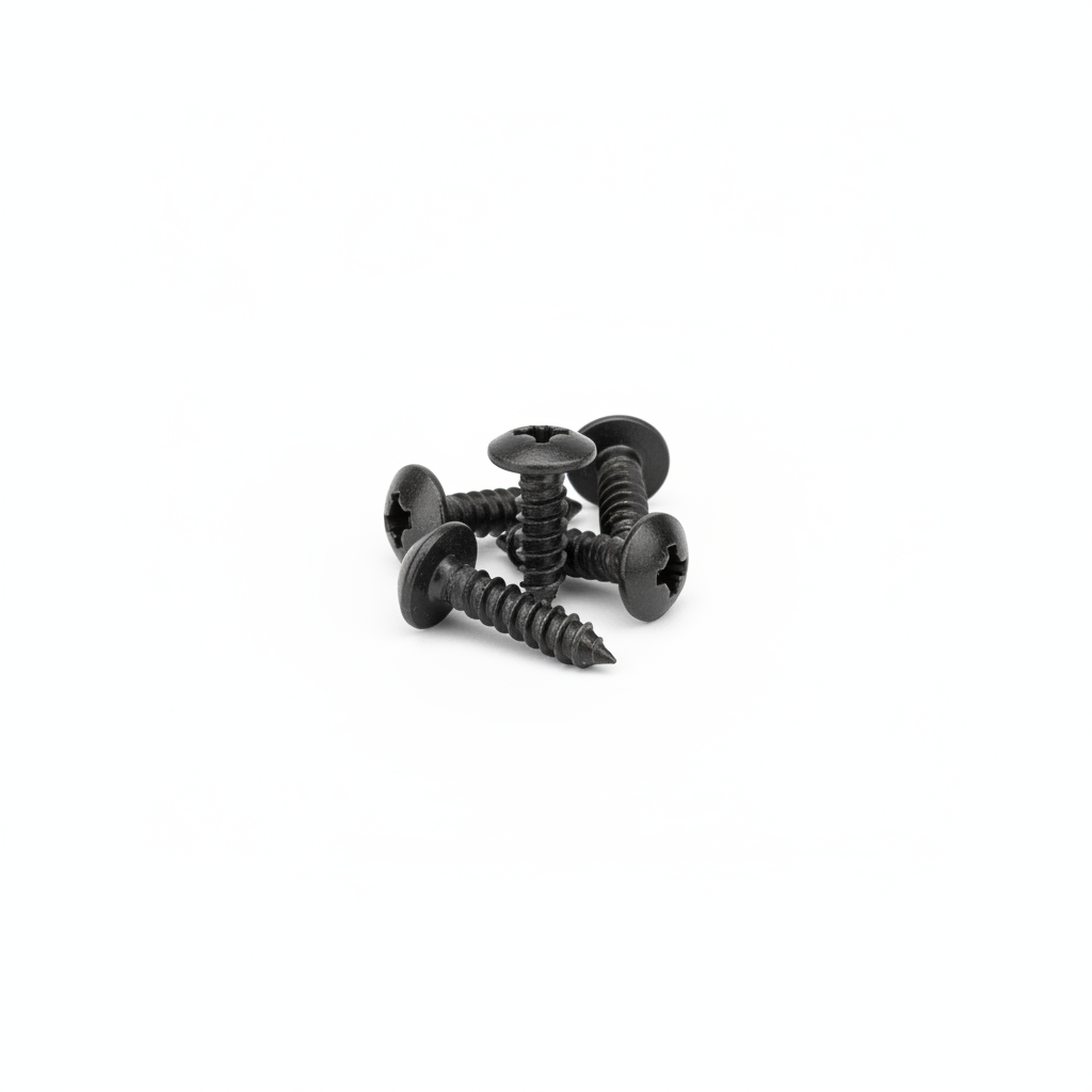 vis a tete cruciforme bois et plastique pour garde boue arriere anoki pack de 4