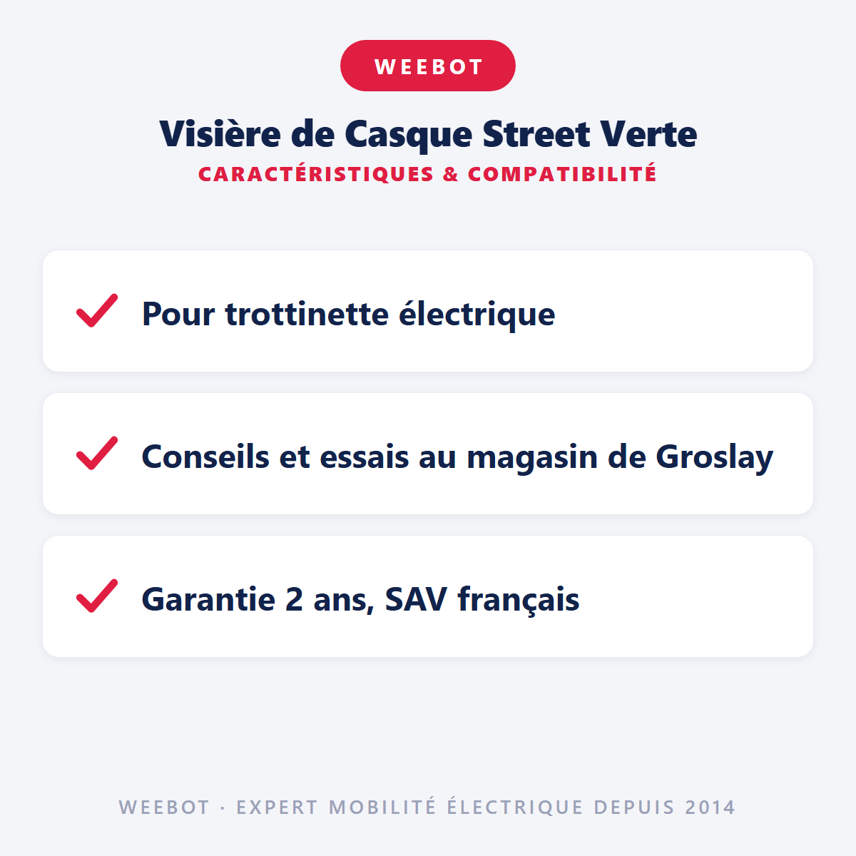 Visière de Casque Street Verte : caractéristiques et compatibilité
