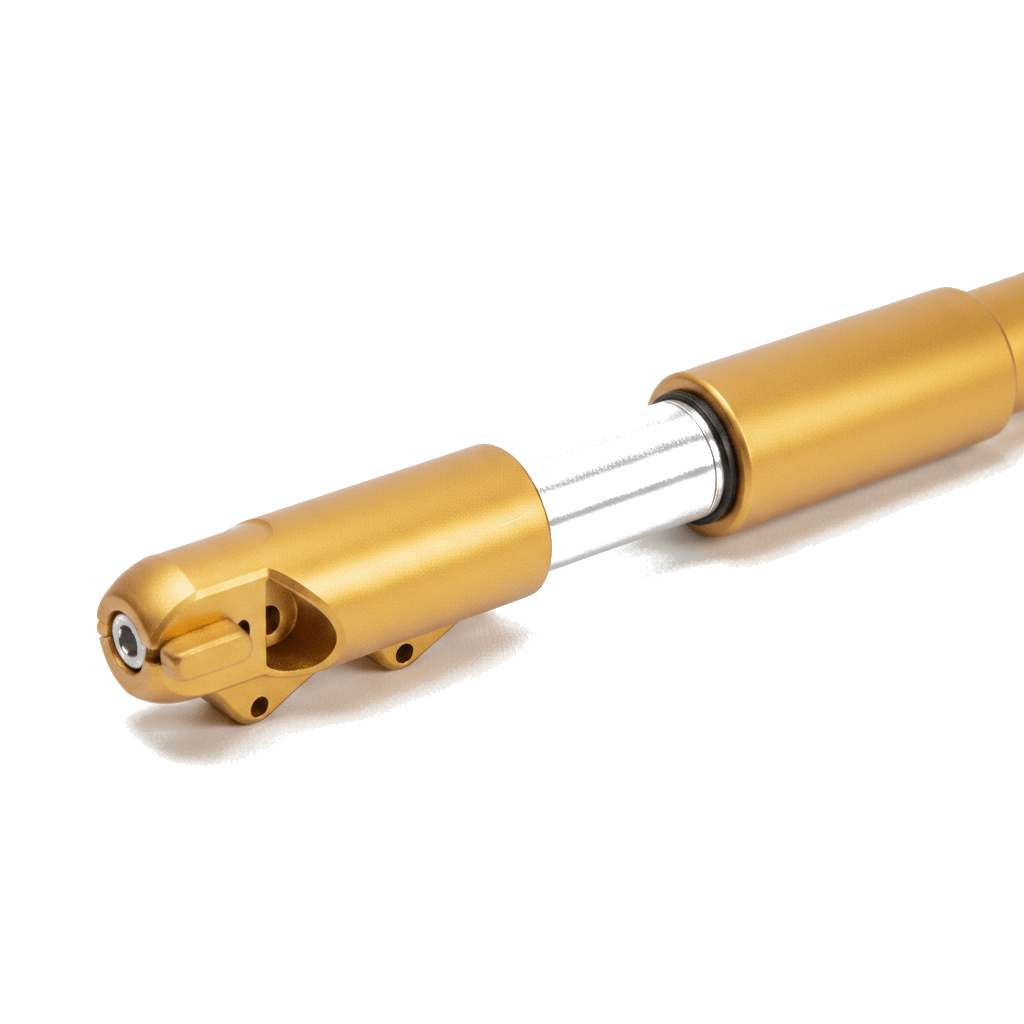 Suspension Avant Réglable Gauche Dorée pour Trottinette Électrique Kaabo Wolf King GTR - Weebot