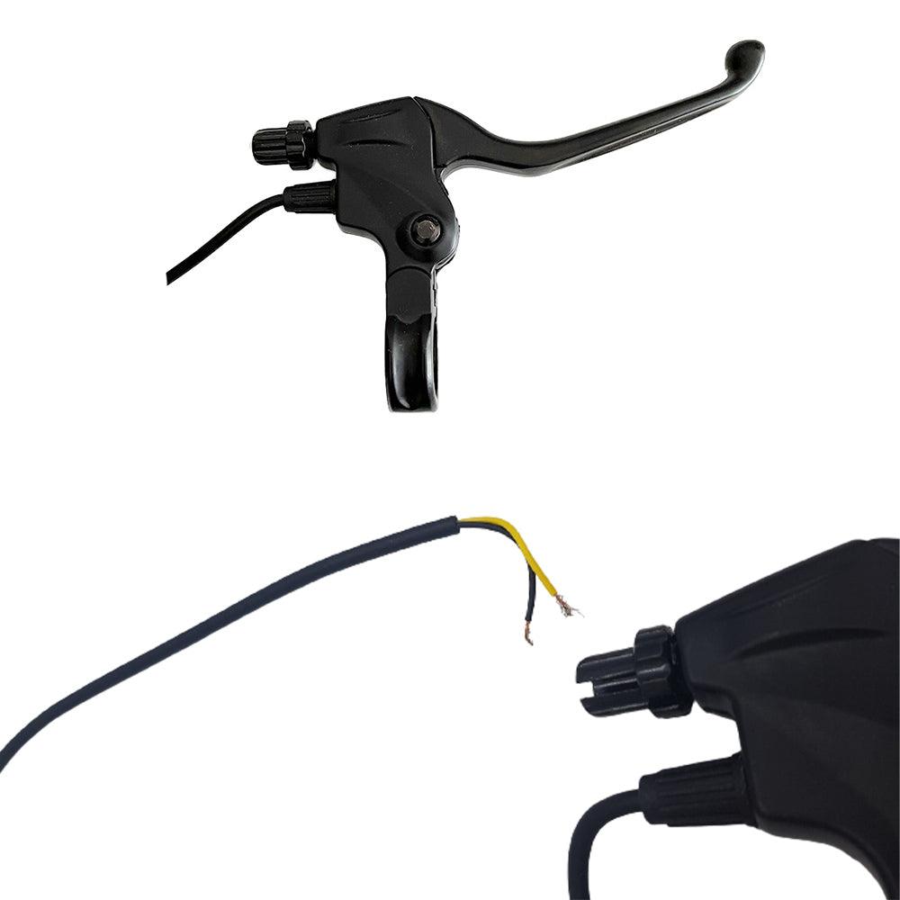 poignée de frein mécanique direction droite trottinette électrique weebot zephyr leika anoki noir capteur cable